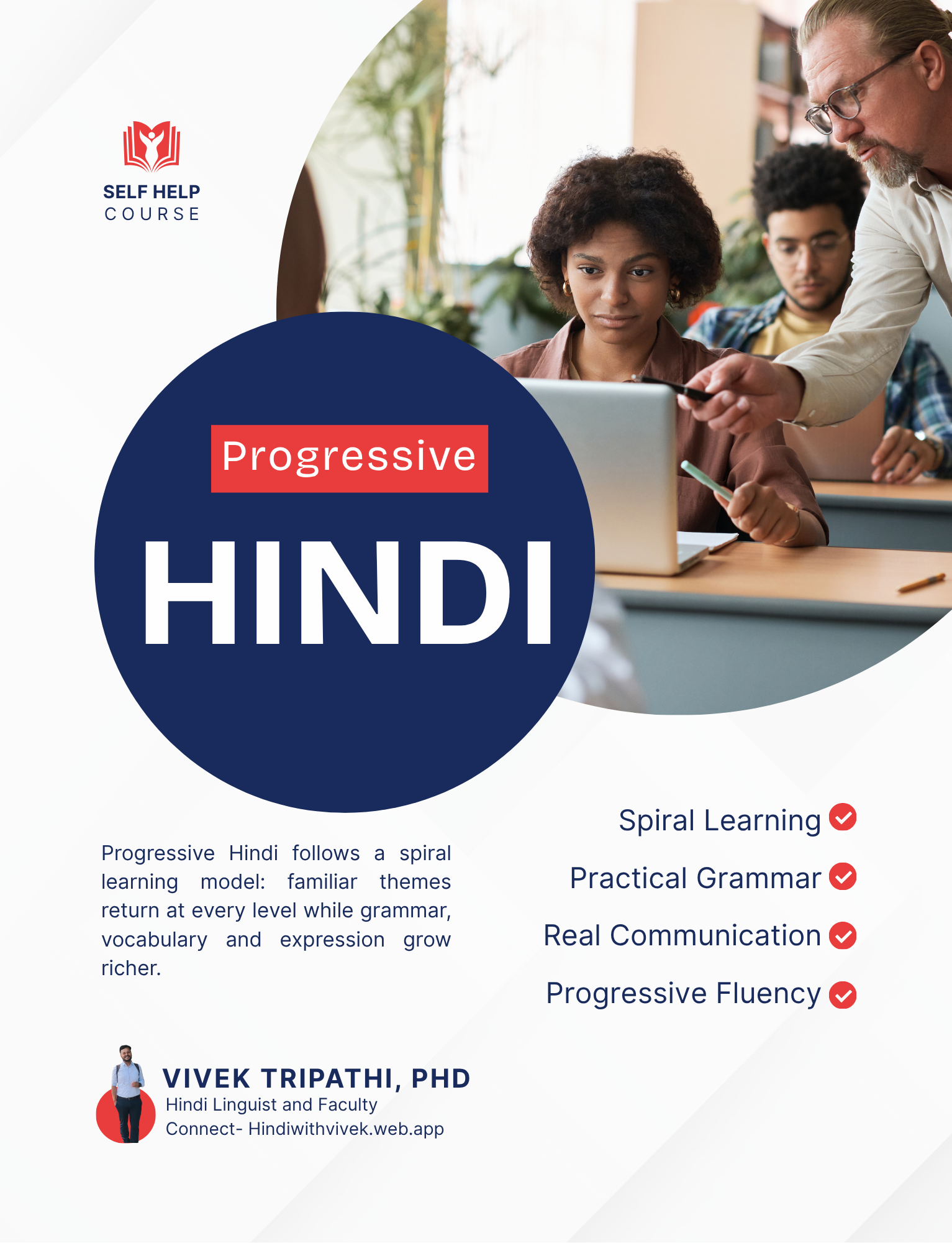Progressive Hindi by Vivek Tripathi, PhD